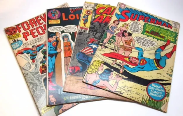 We buy comics